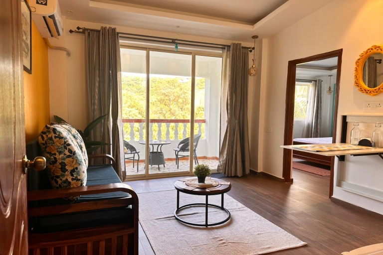Le Aahok 1 BHK Apartment with Common Pool - Arpora